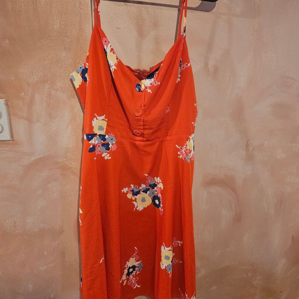 Modcloth floral sundress size 14